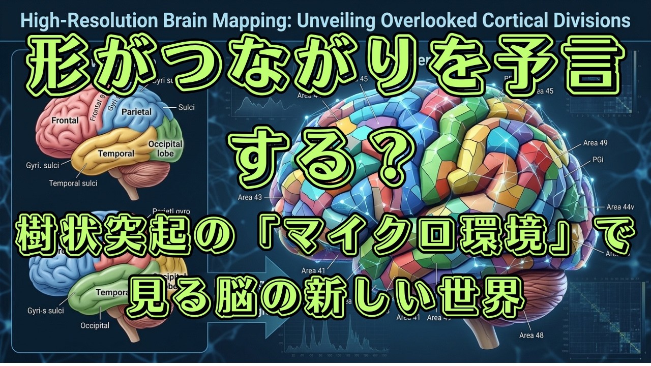 マウスの脳地図が激変！「お隣さん」の関係から生まれた最新アトラスCCF-MEとは？【神経研究　脳研究　樹状突起マイクロ環境　CCF-ME　軸索投射　主成分分析　シャッファー側枝】