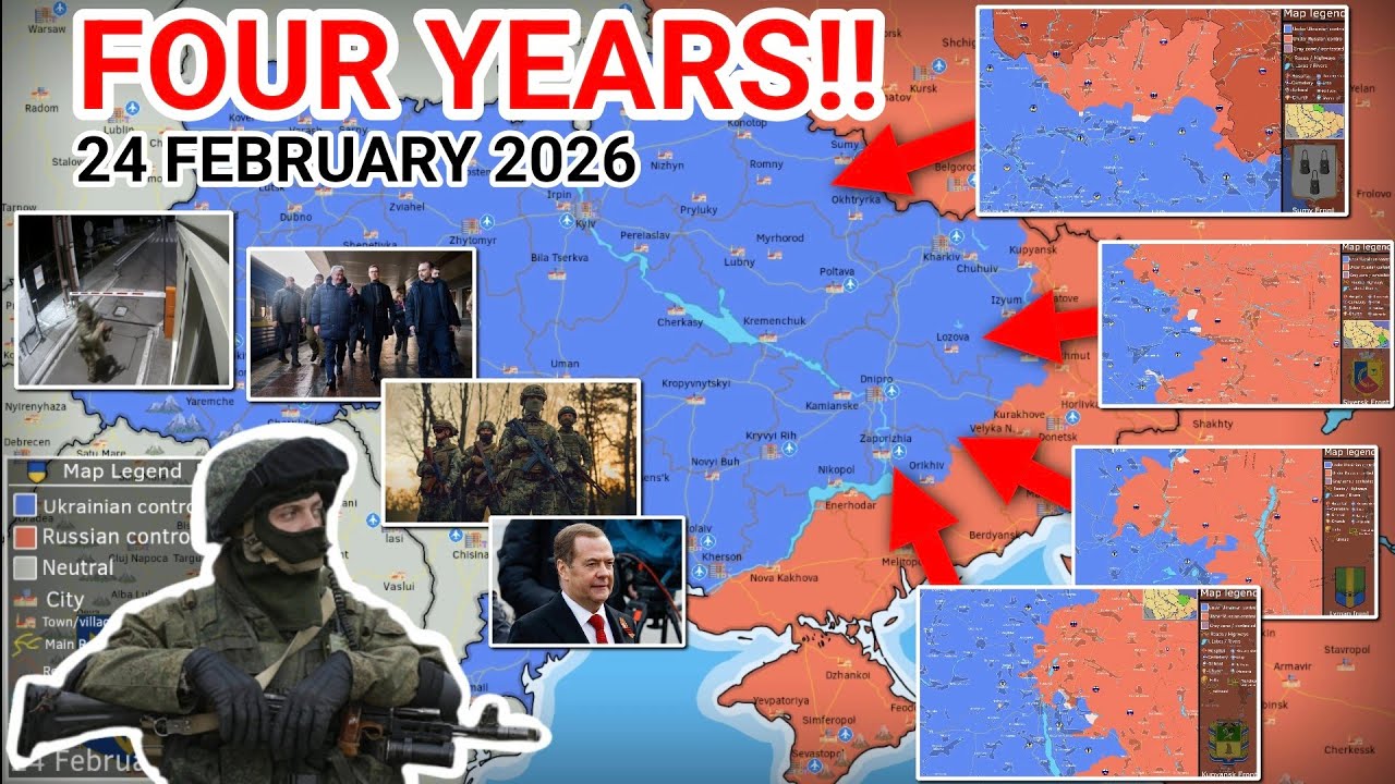 Four Years of War | New Advances in Kupyansk as Nuclear Warnings Rise [24 February 2026]