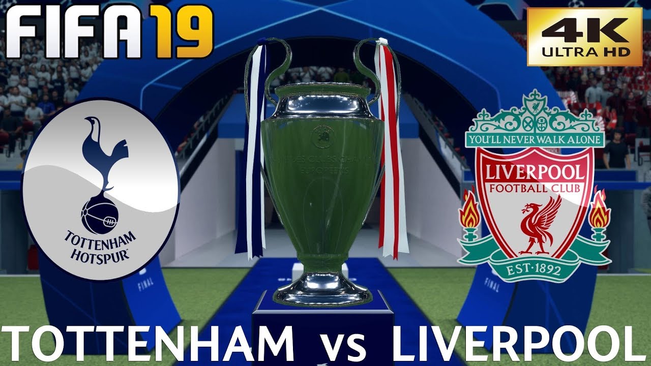 FIFA 19 (PC) Tottenham vs Liverpool | UEFA CHAMPIONS LEAGUE FINAL| 1/6/2019 | 4K 60FPS