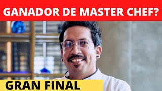 GANADOR MASTER CHEF CELEBRITY 2021