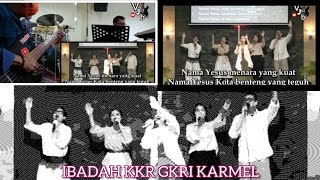 BANGKIT S'RUKAN NAMA YESUS - IBADAH KKR GKRI KARMEL #gospel #lirik #praise 