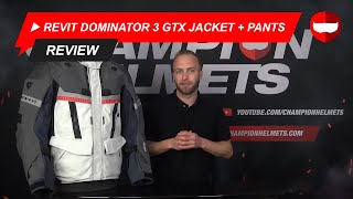 Revit Dominator 3 GTX Jacket + Pants - Review - Champion Helmets