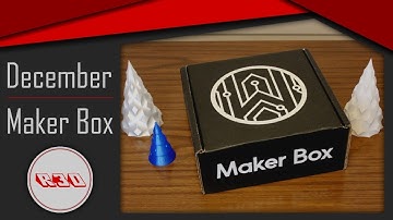 Opening the December Maker Box