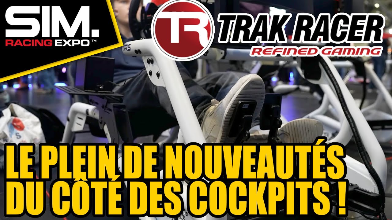 SIMRACING EXPO 2025 : Trak Racer lance de nouveaux chassis, en entrée comme en haut de gamme.