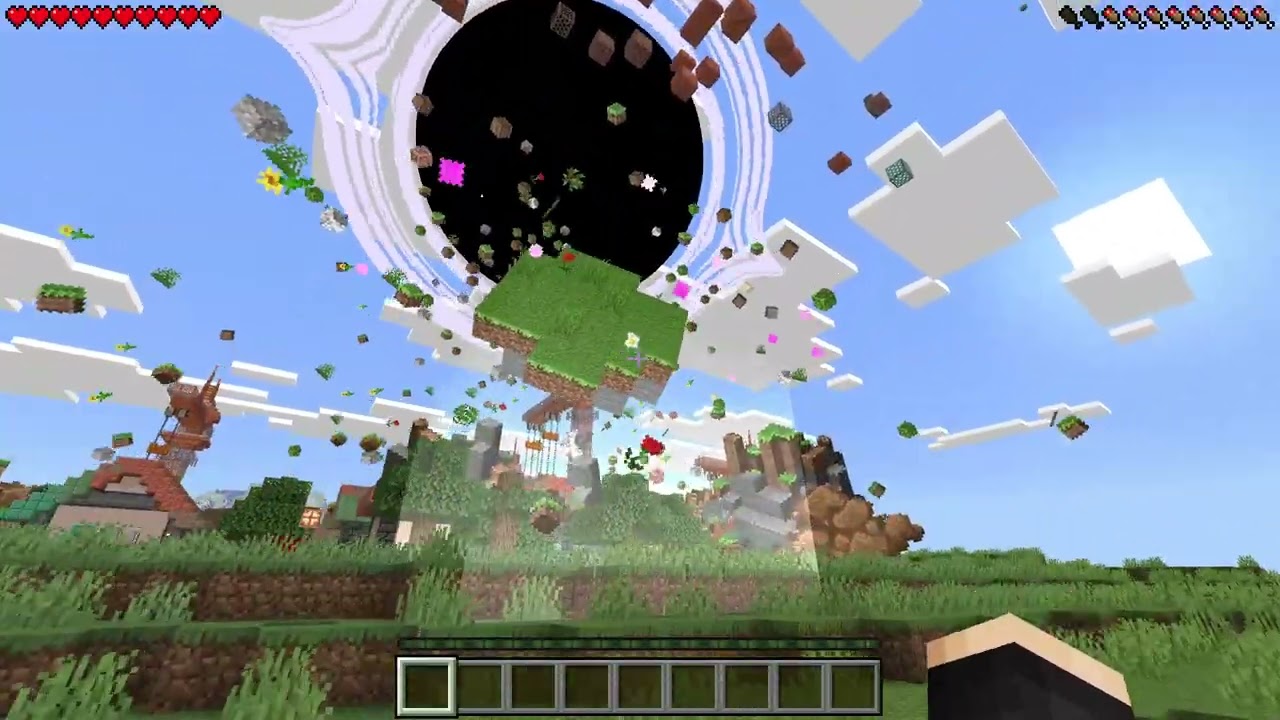 Black Hole MAP in Minecraft PE