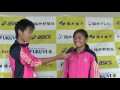 20160917 福井県高校新人陸上 女子1500m優勝ｲﾝﾀﾋﾞｭｰ