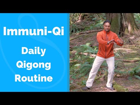 7 Minute Qigong Routine - Easy Beginner Practice to Invigorate the Qi 