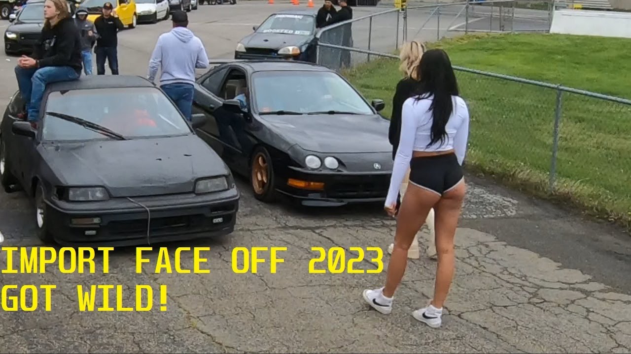 IMPORT FACE OFF HEBRON, OH 2023 *CAR SHOW + WHEELIES + FUNNY STORY