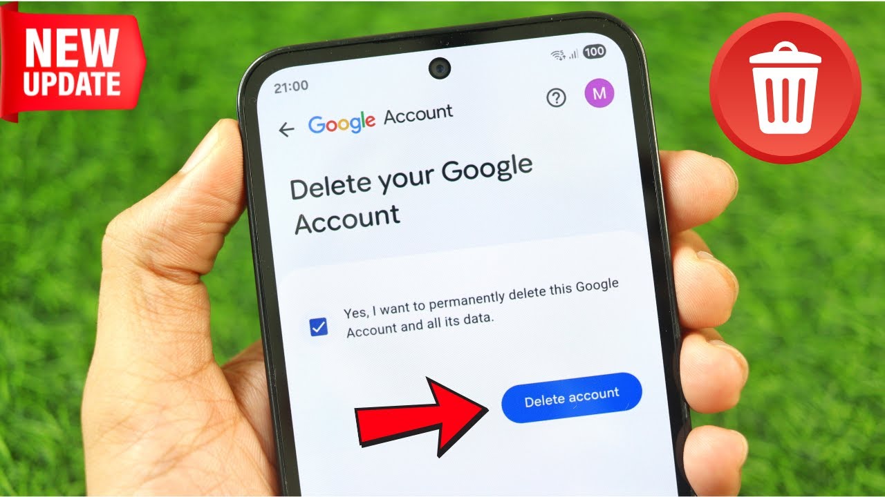 How to Delete Gmail Account | Delete Google Account permanently - YouTube