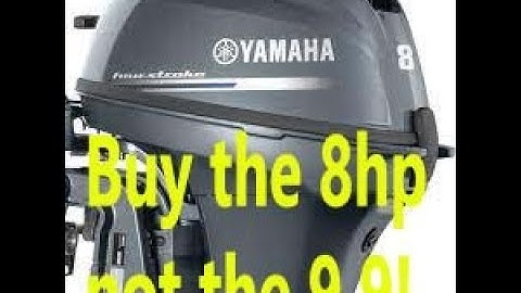 Het geheim van YAMAHA over deze 8 pk buitenboordmotor!
