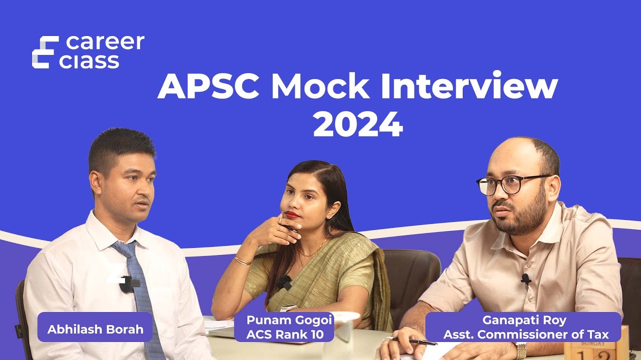 APSC Mock Interview | With Detailed Feedback | APSC CCE 2024 ...