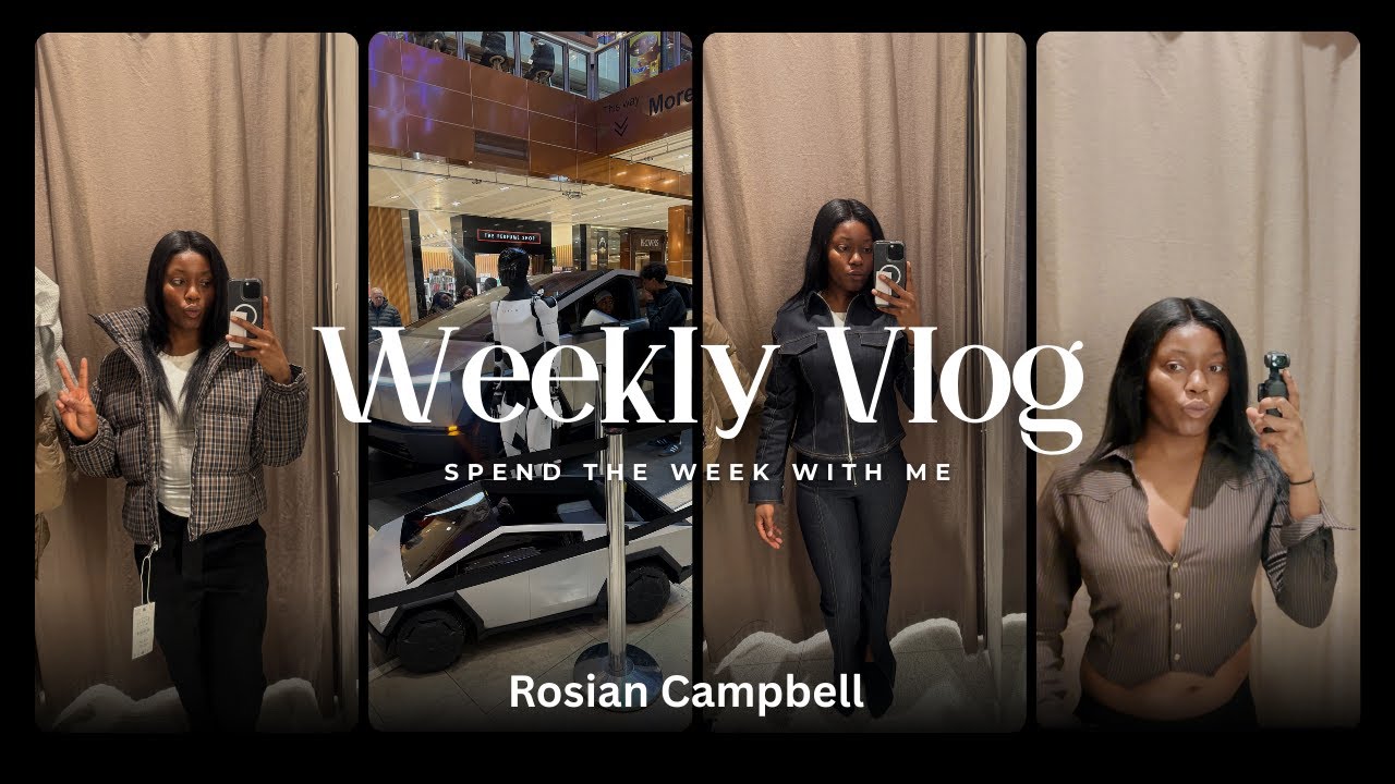 Weekly Vlog | Cousins Night | Shopping | Quiz Boxing | Rosian Campbell.