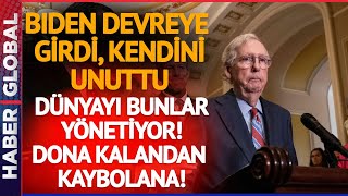DÜNYAYI BUNLAR YÖNETİYOR! Önce ABD Başkanı Ardından Senato Lideri Dondu Kaldı
