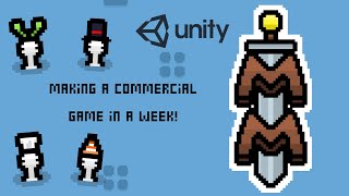 Making A COMMERCIAL BULLET HELL GAME In ONE WEEK!