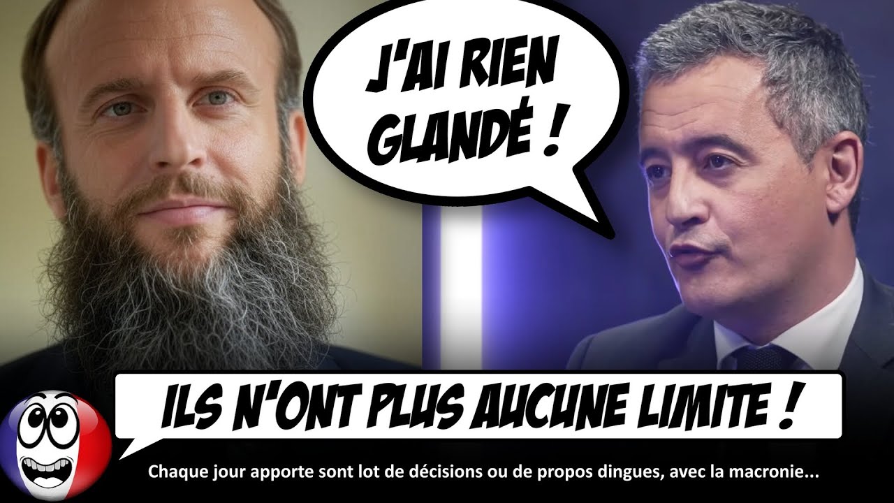 ⁣Macron invite un TERRORISTE à l'Élysée, et Darmanin se tire une BALLE dans le pied...