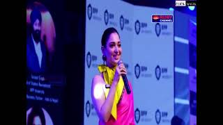 Actress Tamanna attended the BPP University London Event in Hyderabad- RUBY NEWS