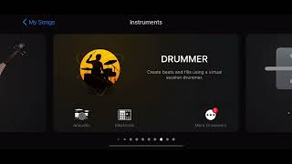 garageband  drummers ios | how to play garageband on iphone drum | garageband drum tutorial iphone screenshot 2