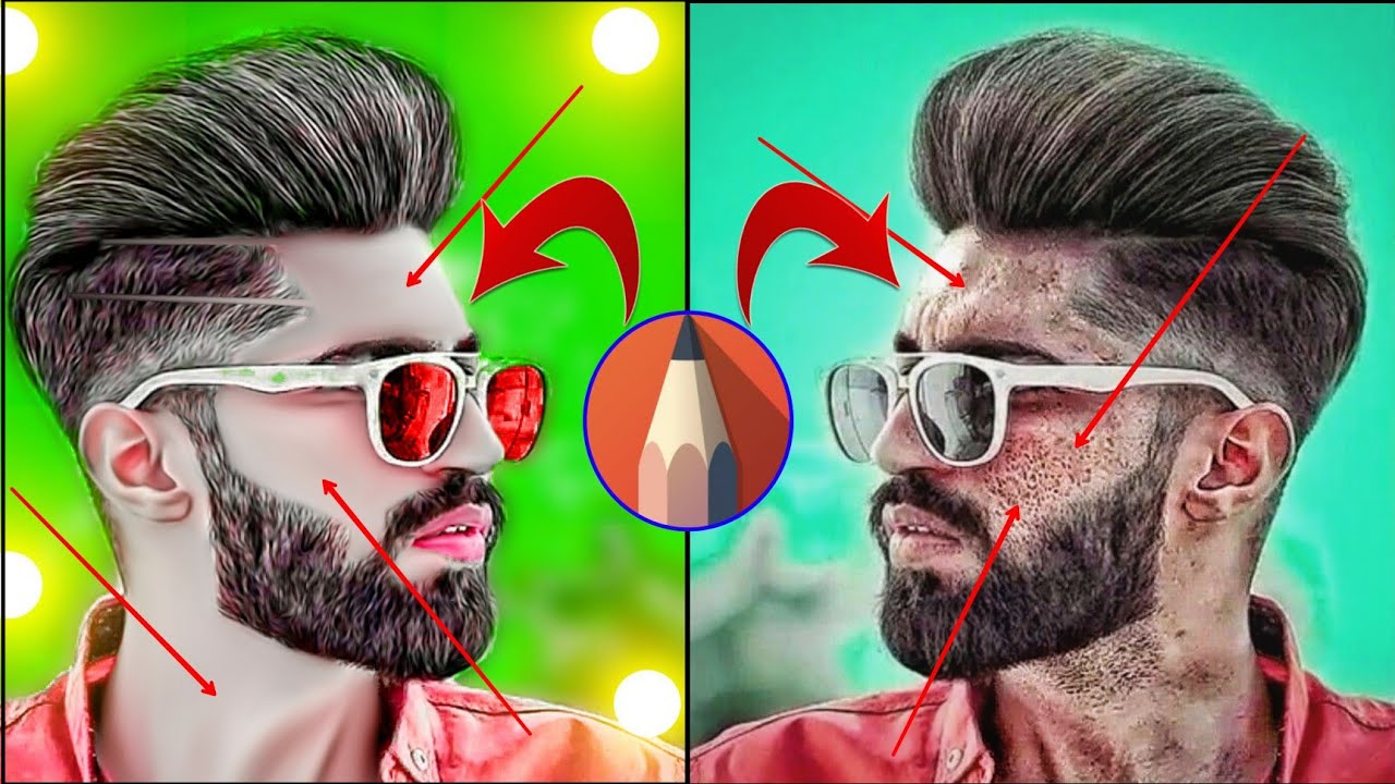 HDR Face Smooth Skin whitening photo Editing || Autodesk Sketchbook skin Face Painting photo Editing