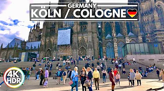 Köln / Cologne City 2024, The Best Time to Visit Germany is Autumn, 4K HDR 60fps