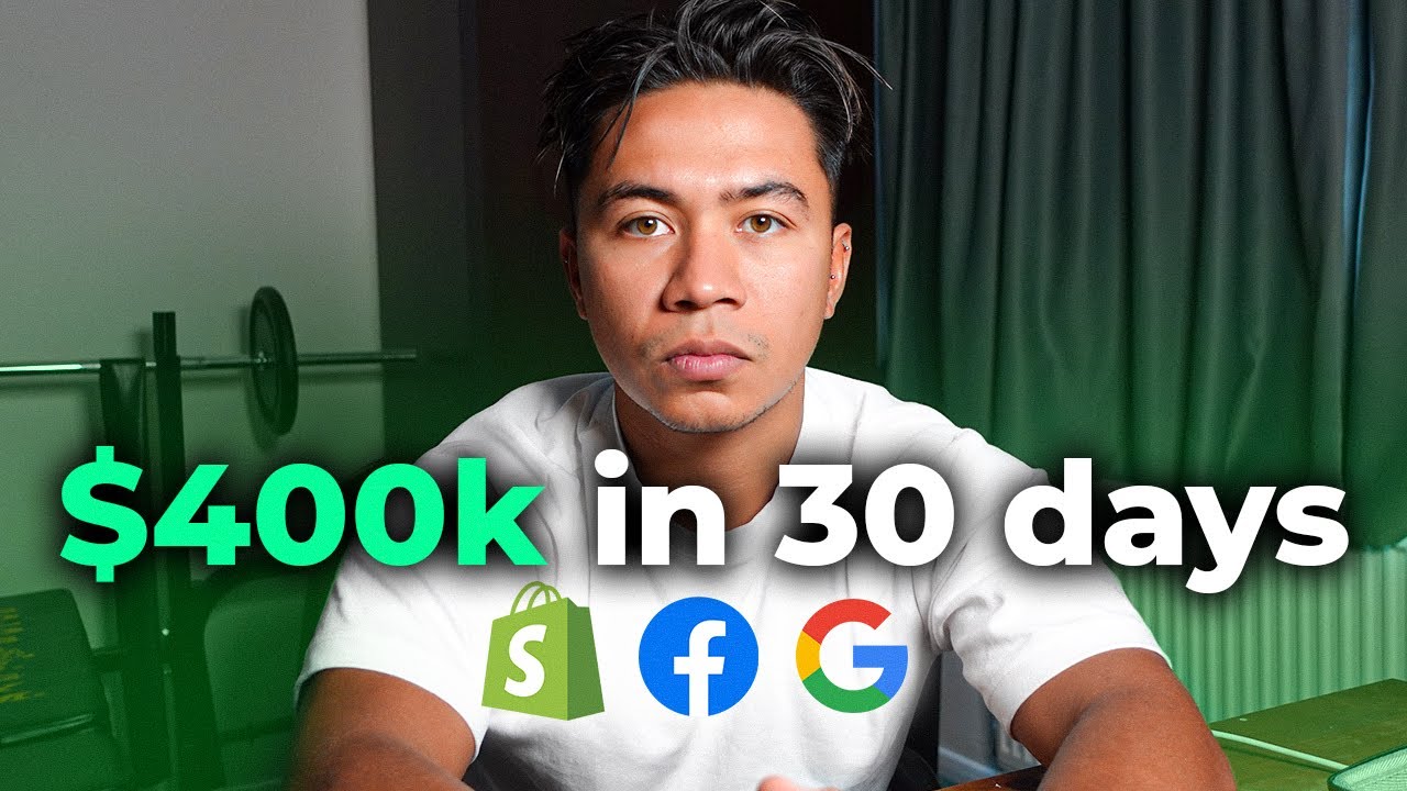 I Made $400k in 30 Days Dropshipping (Exactly What I Did)