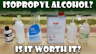 Isopropyl (Rubbing) Alcohol - Is it worth it for modelling?