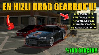 EN HIZLI DRAG GEARBOX AYARI!! (402 METRE'DE 380KM!!?) *CAR PARKİNG MULTİPLAYER*