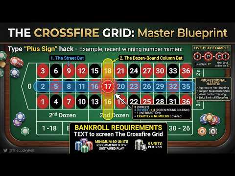 Draw This ONE Shape to Break the Roulette Wheel (Crossfire Grid)