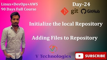 Day_24 || AWS DevOps 90 Days course || Git | GitHub | NagiReddy || VTechnologies
