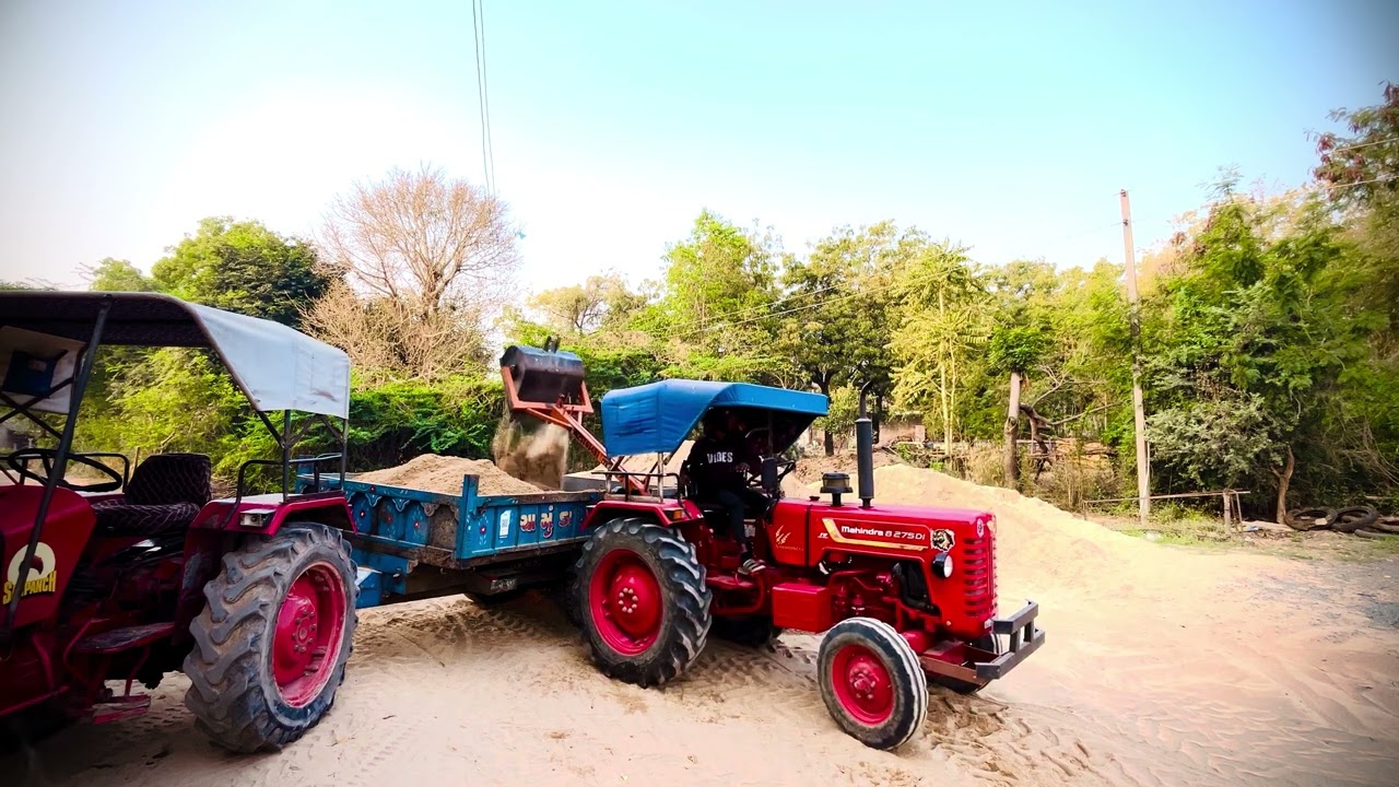 	Aaj To Tractor Ne Macha Di Dhoom!	Mahindra Tractor Heavy Loading Challenge