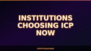 Internet Computer ICP: Why Global Institutions Are Choosing It Now