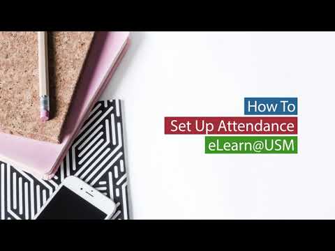 [email protected]: How to set up attendance (For Lecturers)