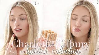 CHARLOTTE TILBURY LIPSTICK COLLECTION | WITH LIP SWATCHES | Freddy My Love