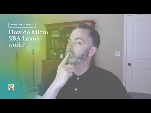 How do Micro SBA Loans work?