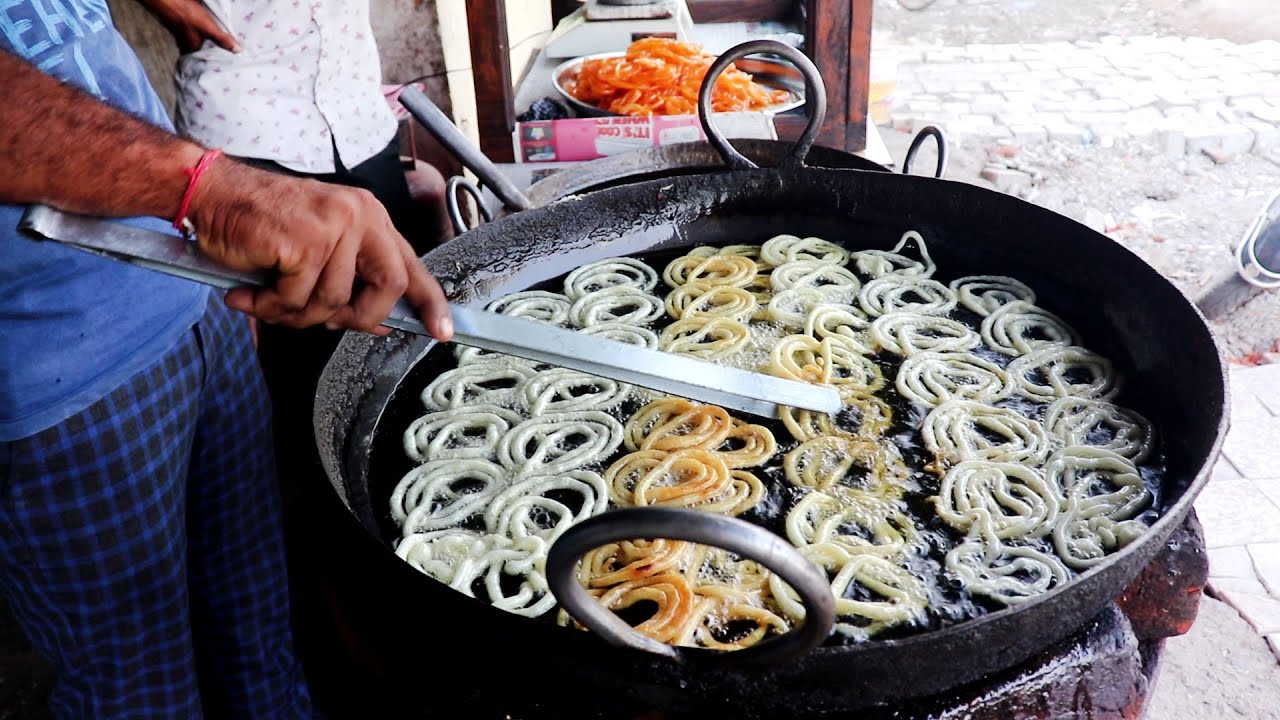 Master Of Making Jodhpuri Live Jalebi | Indian Street Food | Street Food Fantasy