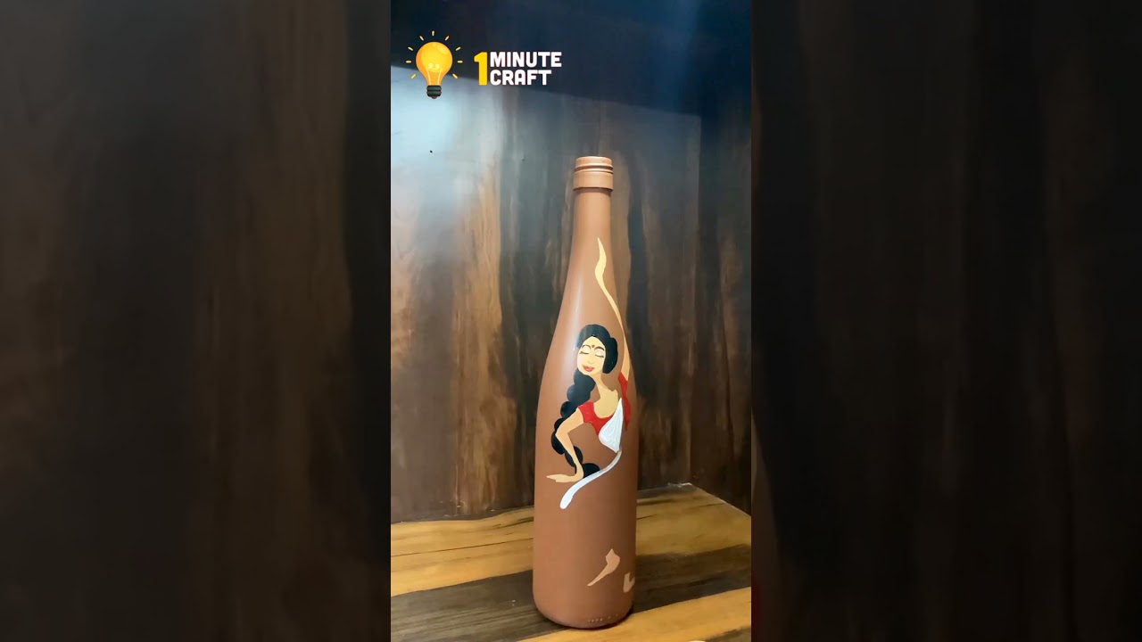 DIY Bottle Art | Waste Material Craft Ideas | Best Out Of Waste 