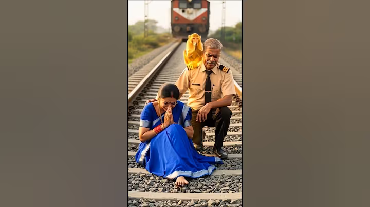 Monkey’s Prayer Reaches Hanuman A True Blessing #Ai #foryoun #shorts #Hanuman #animals #monkey