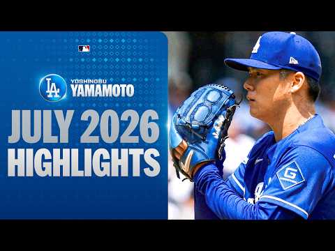 Yoshinobu Yamamoto DAZZLED ơn the mound for the Dodgers in July 2026! 🤩 | MLB Highlights