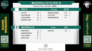 Walkerville B1 v SPOC B1