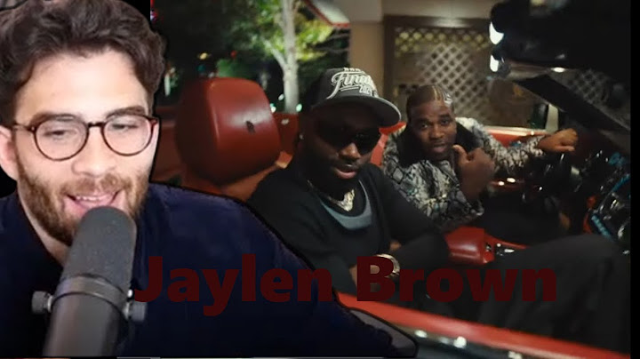 Jaylen Brown x FERG - Just Do It (Official Video) | hasanAbi react to Jaylen Brown
