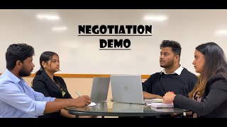 Demonstration of Negotiation Session | Mock Negotiation | Negotiation Process by IFIM ADR Centre