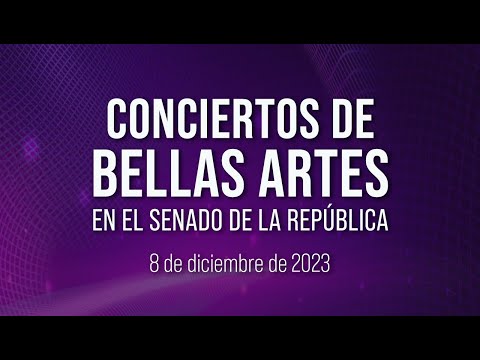 🔴Concierto de Bellas Artes en el Senado