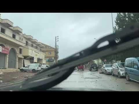 بنت جبيل المشهد في محيط مستشفى الشه صلاح غندور