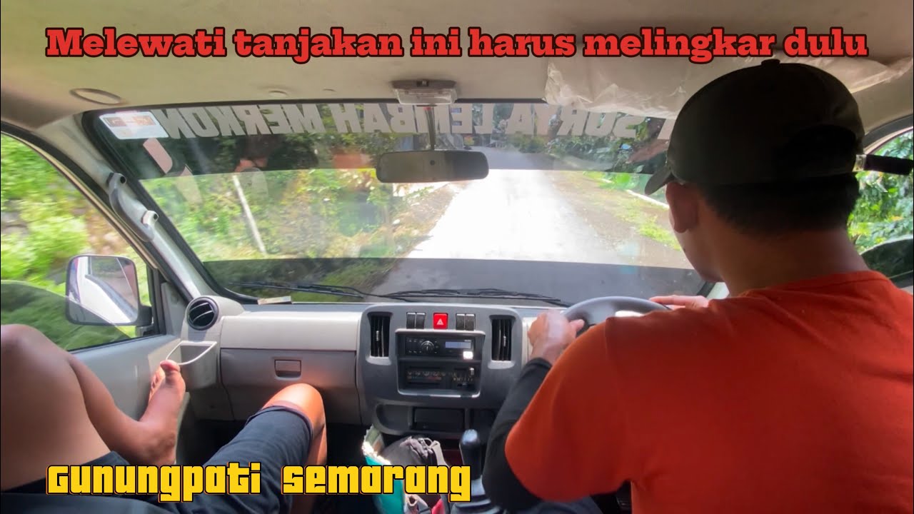 Perjalanan ke JATIBARANG GUNUNGPATI !!!Tanjakan nya harus muter dulu