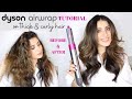 HOW TO: DYSON AIRWRAP ON NATURALLY THICK & CURLY HAIR | TIPS & TRICKS FOR A BLOWOUT AT HOME