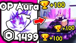 I Bought FASTEST OP AURA and Became TOP PLAYER in Go Kart Race Simulator..