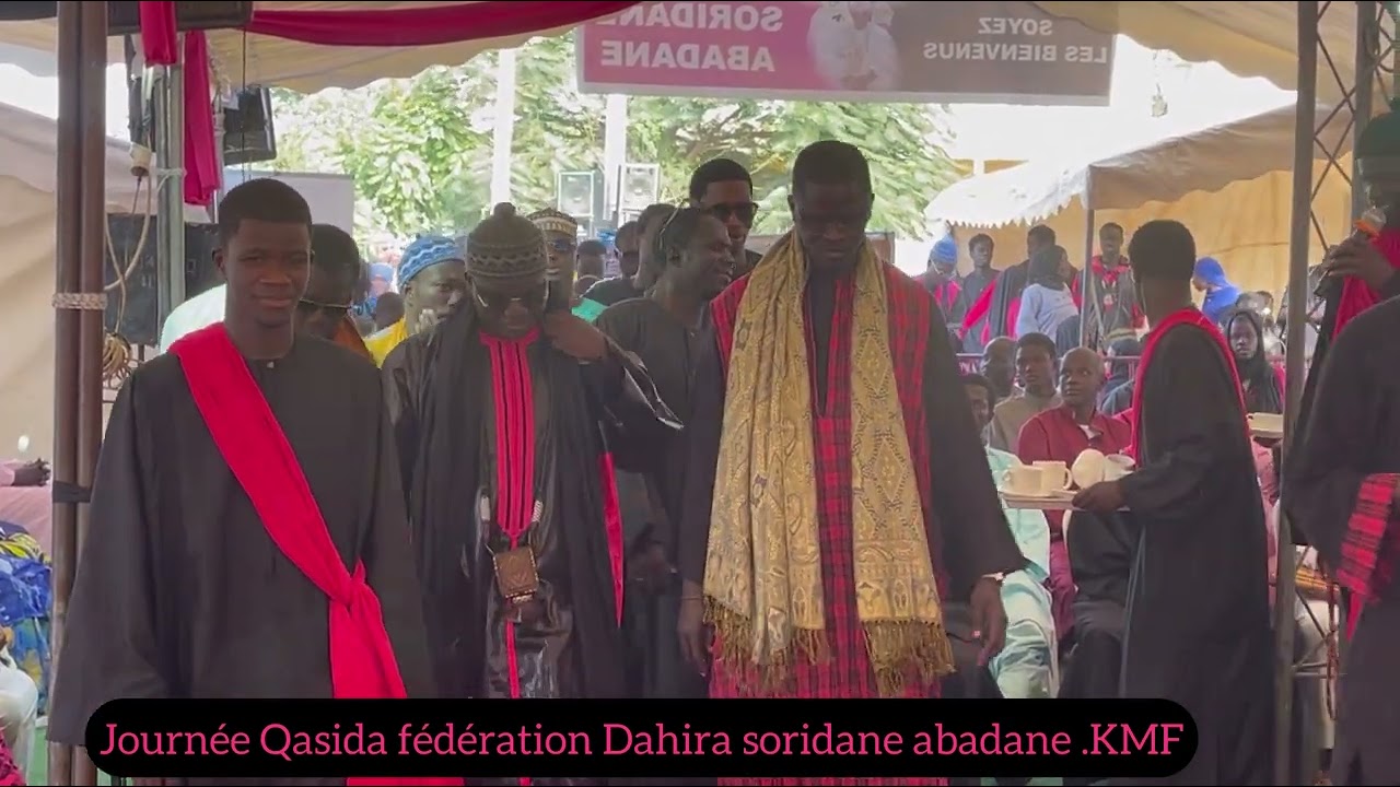 Journée Qasida fédération soridane Abadane le 15 février KFM Dakar sa Keur serigne Bassirou Sarr 