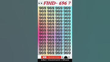 Find the odd number in just 5 seconds #iqtest #iq #riddles #brainteaser #shorts #1k #ytshort #puzzle
