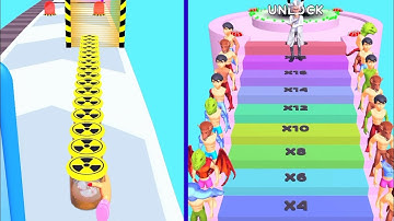 👁️ Clone Rush || All Levels 16 - 17 , Gameplay Walkthrough Android iOS