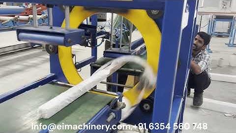 #profile wrapping machine, #orbital stretch wrapping machine