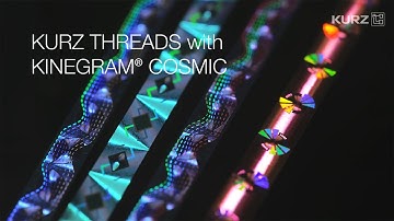 KURZ THREADS with KINEGRAM® COSMIC
